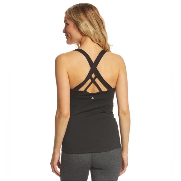 Prana Tops - Prana Verana Yoga Support Tank Top Women’s Size XS in Black - EUC!